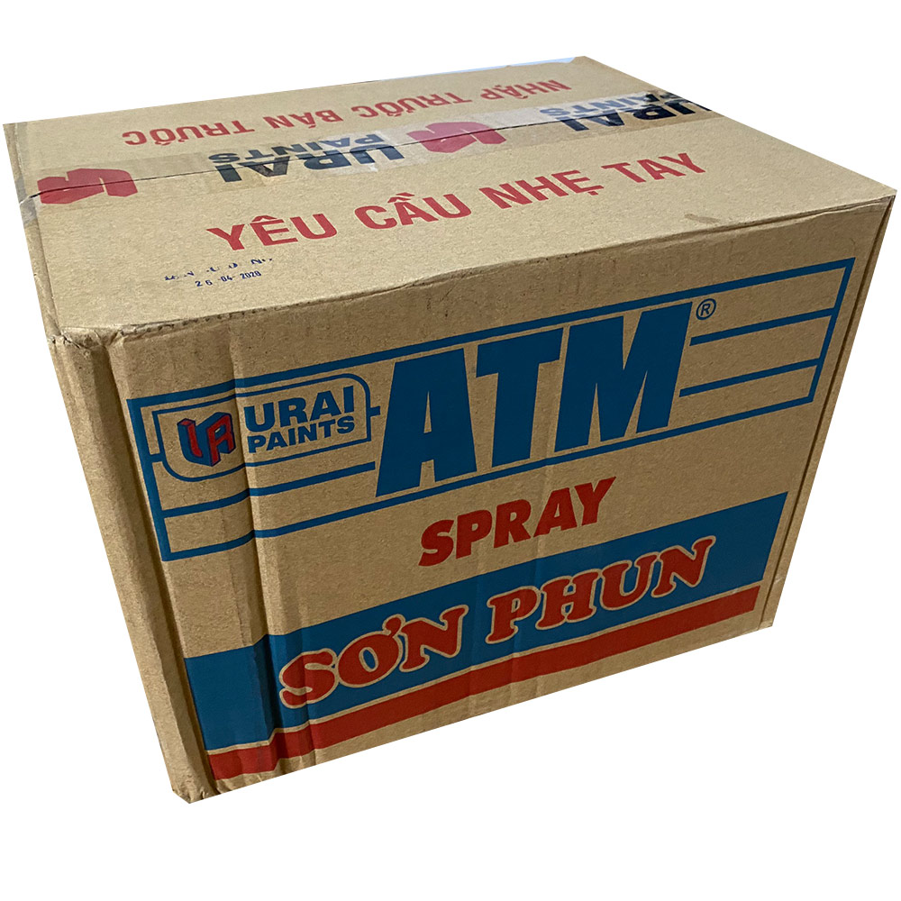 Thùng sơn xịt ATM màu bạc A300